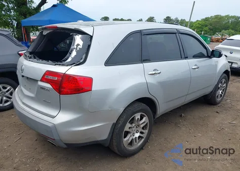 2008 Acura Mdx z USA, uszkodzony, nr VIN 2HNYD28238H505055